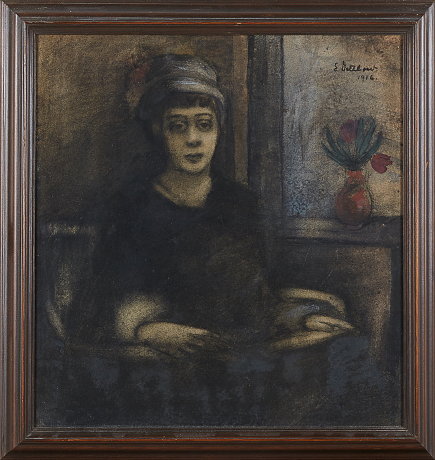 Erik Dettow akvarell