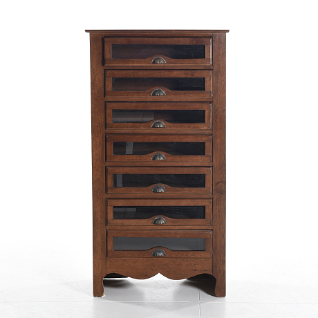 Byrå 7-lådig 1900-talets senare del