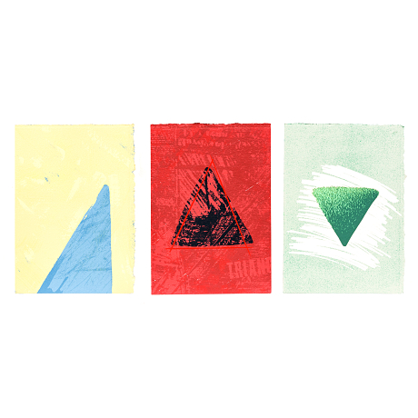 Lars Gösta Lundberg 3 färgserigrafier