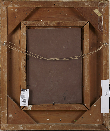 Oidentifierad konstnär oljemålning 