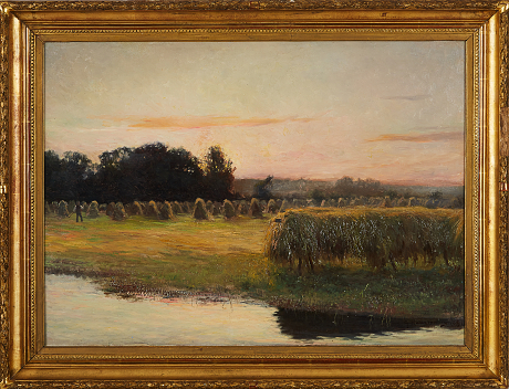 Gottfrid Kallstenius oljemålning