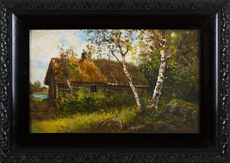 Severin Nilson oljemålning