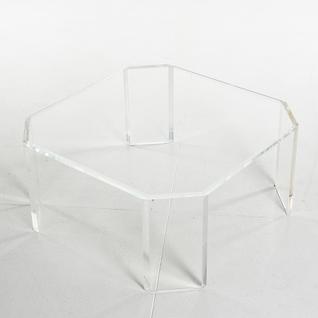 Soffbord plexiglas 1900-tal