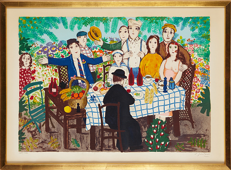 Lennart Jirlow litografi