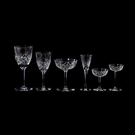 Glasservis 1900-talets första hälft