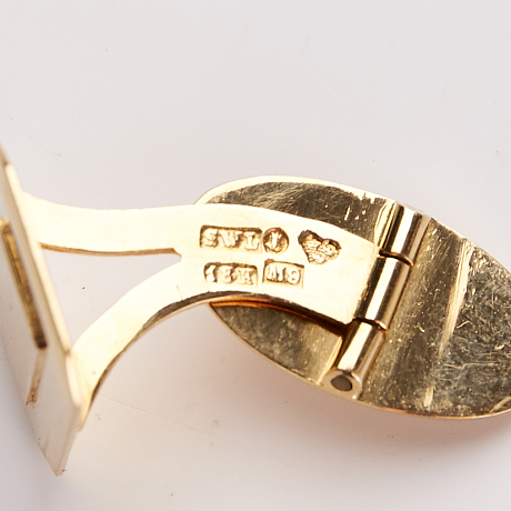 Manschettknappar 18k guld