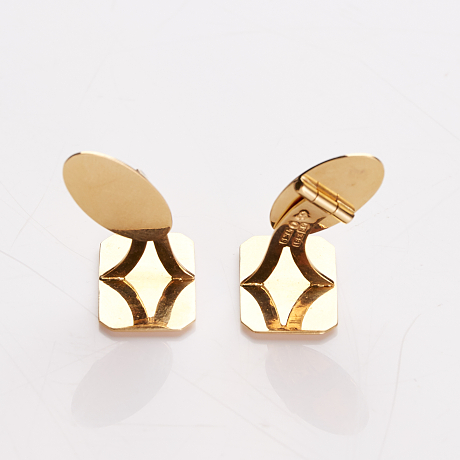 Manschettknappar 18k guld
