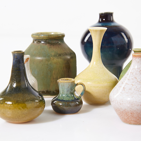 Miniatyrer, bl a Gunnar Nylund