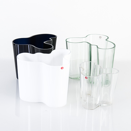 Alvar Aalto Savoy vaser 4 st
