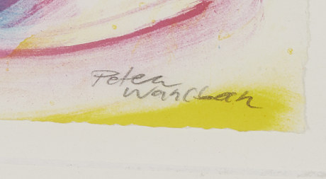 Peter Wahlbeck färglitografier 