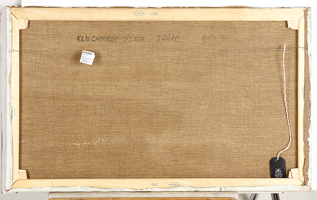 Vjeteslav Kliuchnikov oljemålning