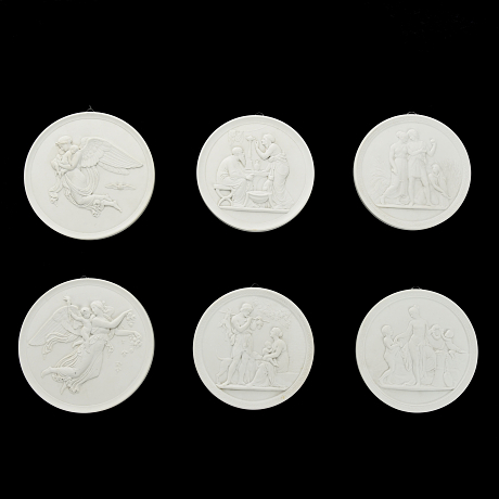 Royal Copenhagen Parian plaketter