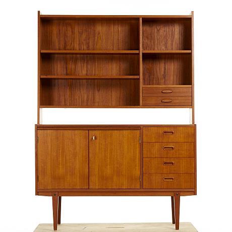 Bokhylla i teak 1960-tal