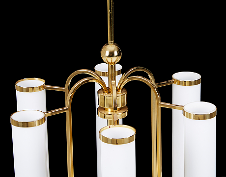 Taklampa art deco-sti