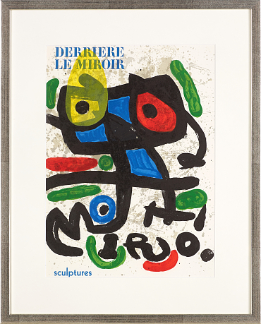 Joan Miró färglitografi