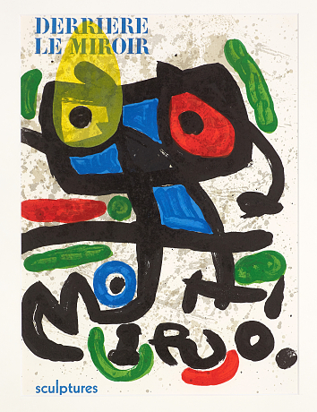 Joan Miró färglitografi