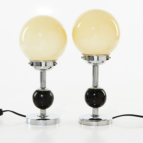 Bordslampor funkisstil