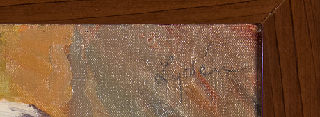 Edwin Lydén oljemålning