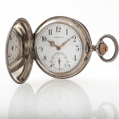 Union Antimagnetisch savonett silver