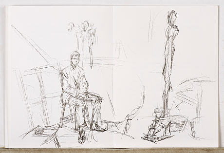Giacometti 14 originallitografier