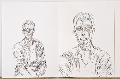 Giacometti 14 originallitografier