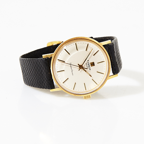 Tissot armbandsur 18 k guld