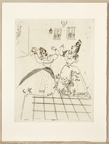 Marc Chagall Les Âmes mortes Gogol
