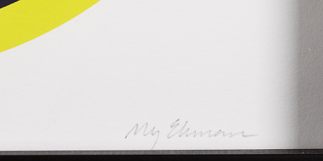 My Ekman, färgserigrafier