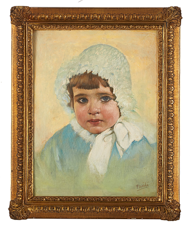 Oidentifierad konstnär, olja