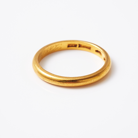 Vigselring 23 k guld
