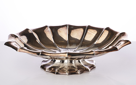 Skål i silver