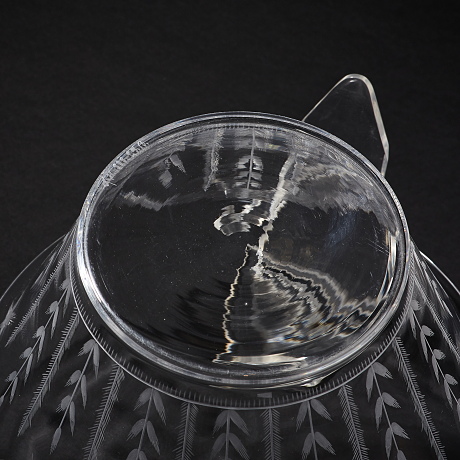 Skål med fat, Orrefors 1935, Edward Hald