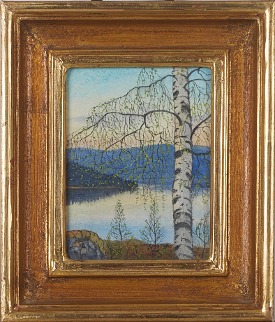 Per Julius akvarellmålning