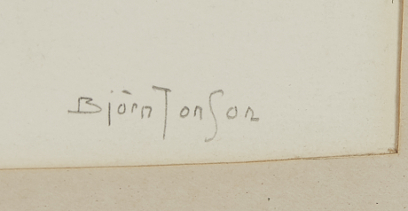 Björn Jonson, akvarell 