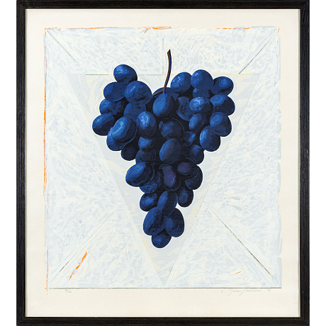 C Göran Karlsson färglitografi