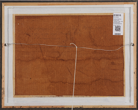 Oidentifierad konstnär oljemålning