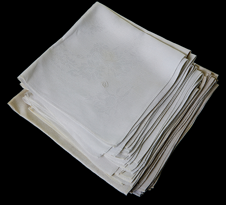 Servietter linnedamast