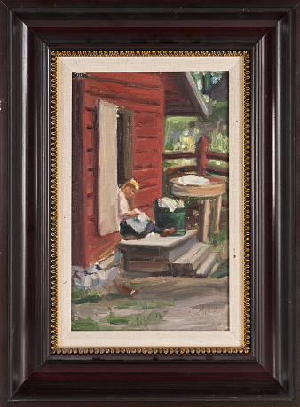 Meri Genetz oljemålning