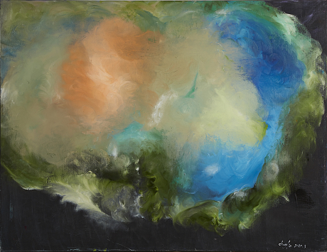 Changlin Wester oljemålning