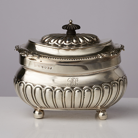 Sockerskrin i silver