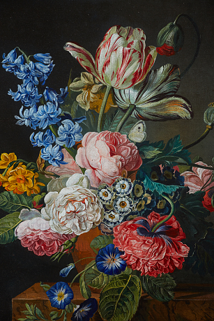 Blomsterstilleben oljemålning