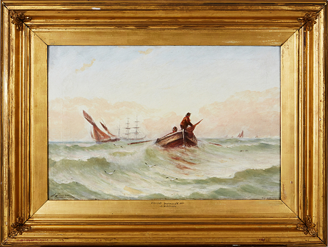 Joseph Eaman oljemålning