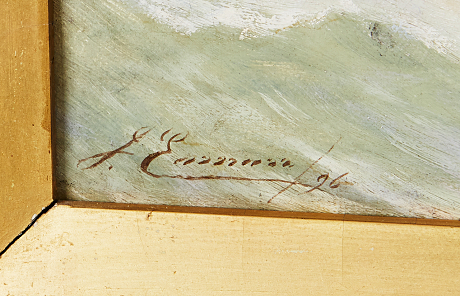 Joseph Eaman oljemålning