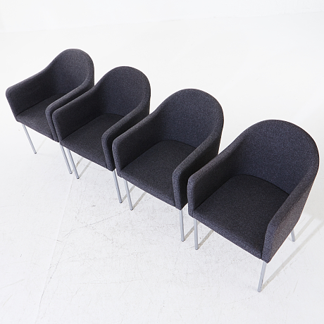 Jonas Lindvall fåtöljer 4 st 