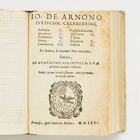 Mysinger and Arnono 1563 and 1571