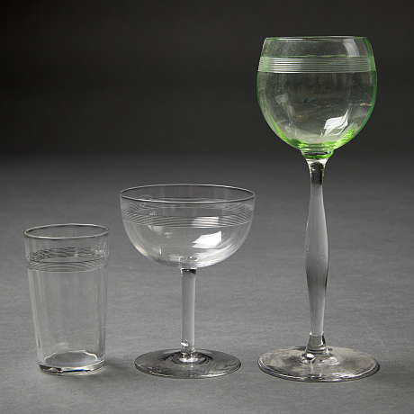 Glasservis Kosta glasbruk, 