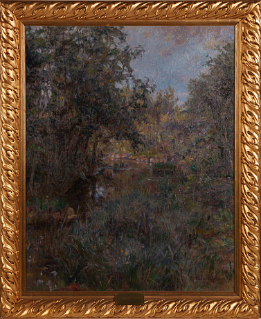 Anstein Risteigen oljemålning