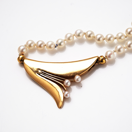 Collier odlade pärlor