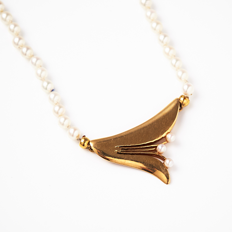 Collier odlade pärlor