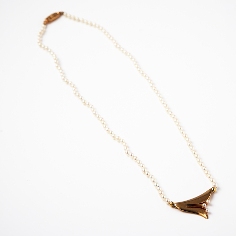 Collier odlade pärlor